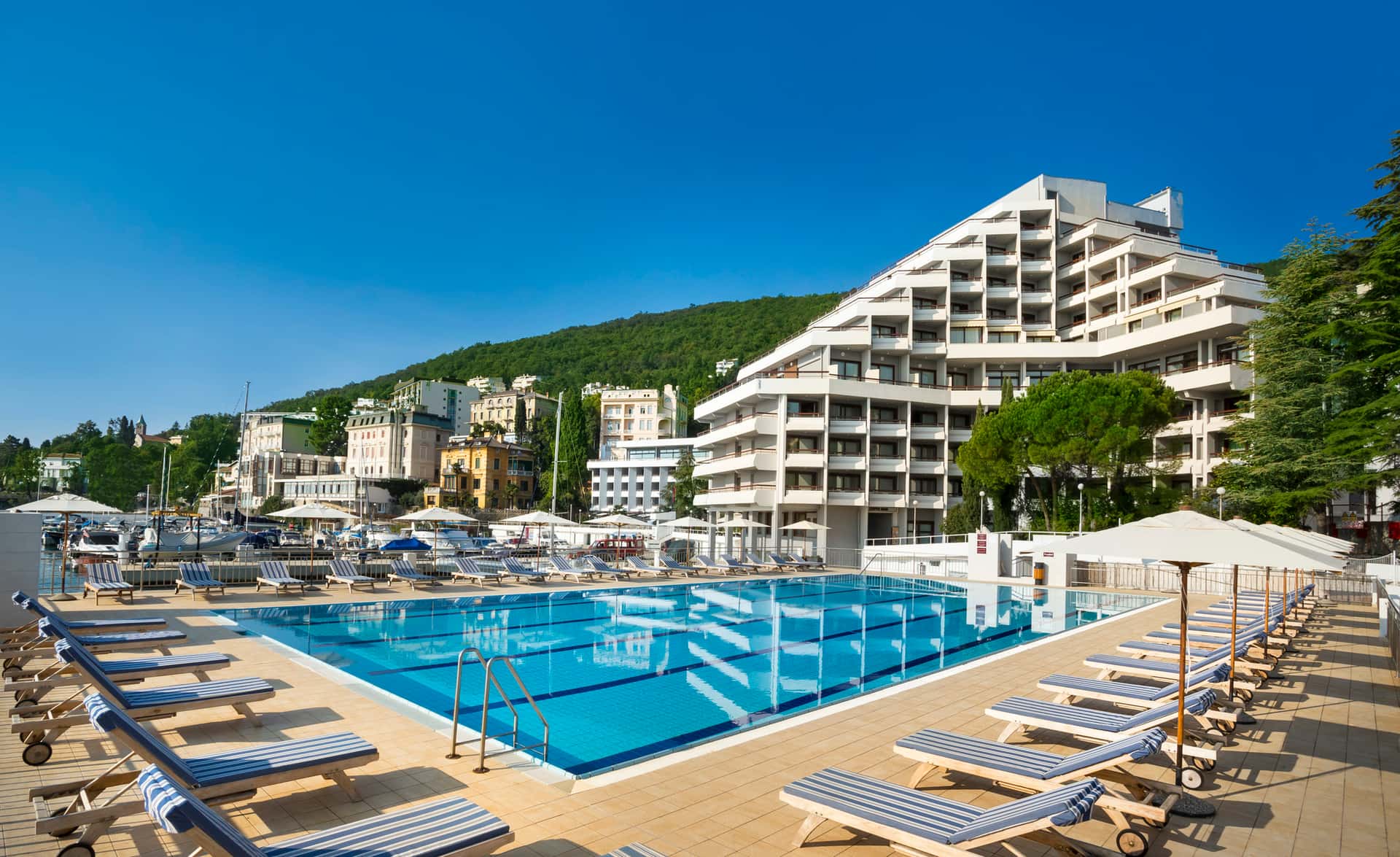Hotel and Pool